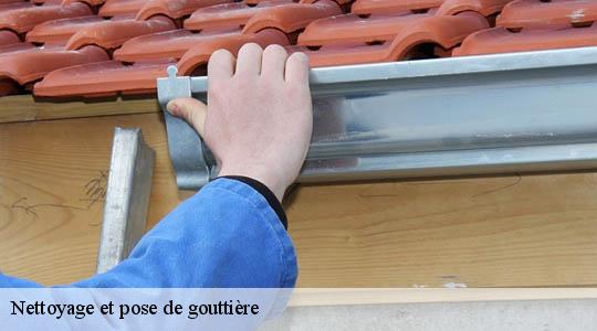 Nettoyage et pose de gouttière